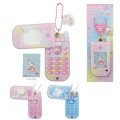 Japan Sanrio Sliding Flip Phone Keychain - Hello Kitty : Mermaid - 4