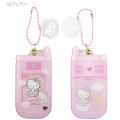 Japan Sanrio Sliding Flip Phone Keychain - Hello Kitty : Fairy - 1