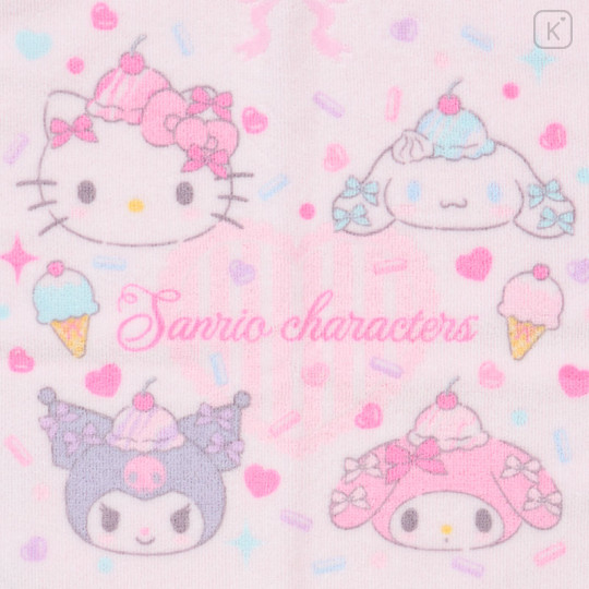 Japan Sanrio Original Hand Towel - Dreamy Ice Cream Pink - 2