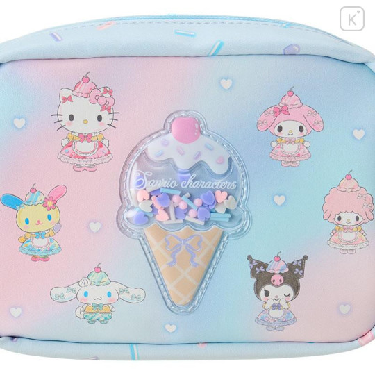 Japan Sanrio Original Cosmetic Pouch - Dreamy Ice Cream - 5