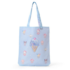 Japan Sanrio Original Tote Bag - Dreamy Ice Cream Light Blue