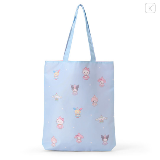 Japan Sanrio Original Tote Bag - Dreamy Ice Cream Light Blue - 2