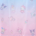 Japan Sanrio Original Eco Shopping Bag With Pouch - Dreamy Ice Cream Light Pink Blue - 4