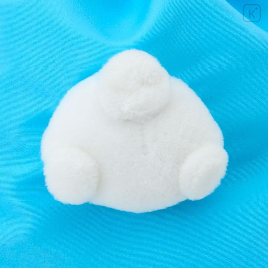 Japan Sanrio Original Face Mascot Drawstring Bag - Cinnamoroll - 4