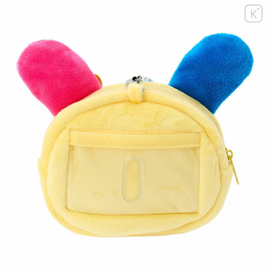 Japan Sanrio Original Pass Case Card Holder Pouch & Reel - Usahana - 3
