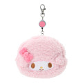 Japan Sanrio Original Pass Case Card Holder Pouch & Reel - My Sweet Piano - 1