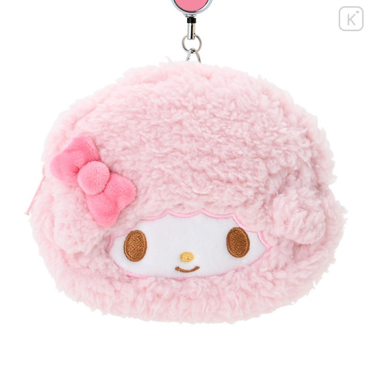 Japan Sanrio Original Pass Case Card Holder Pouch & Reel - My Sweet Piano - 2