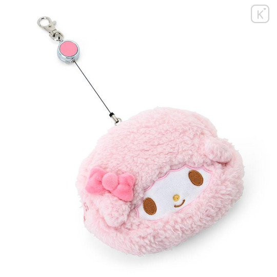 Japan Sanrio Original Pass Case Card Holder Pouch & Reel - My Sweet Piano - 5