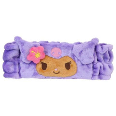 Japan Sanrio Spa Headband with Ears - Kuromi : Tan Sunburned Swimsuit Summer