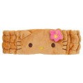 Japan Sanrio Spa Headband with Ears - Hello Kitty : Tan Sunburned Swimsuit Summer - 1
