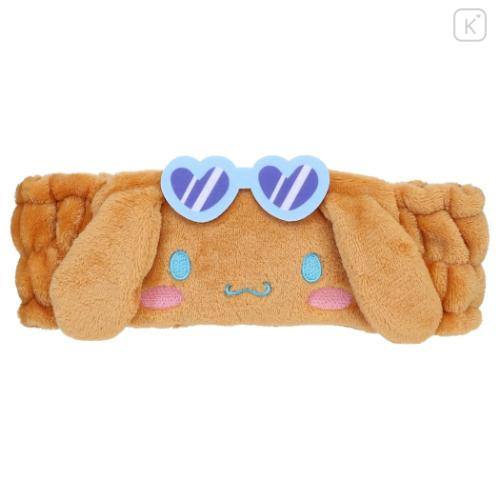 Japan Sanrio Spa Headband with Ears - Cinnamoroll : Tan Sunburned Swimsuit Summer - 1