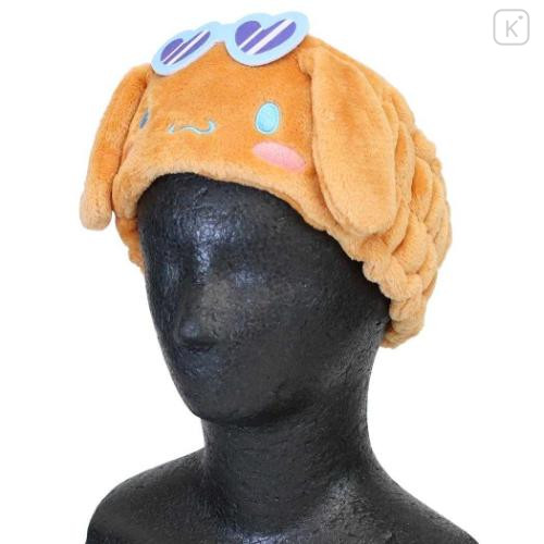 Japan Sanrio Spa Headband with Ears - Cinnamoroll : Tan Sunburned Swimsuit Summer - 3