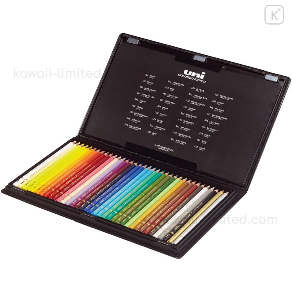 Japan Uni Colored Pencil Set - 36colors | Kawaii Limited