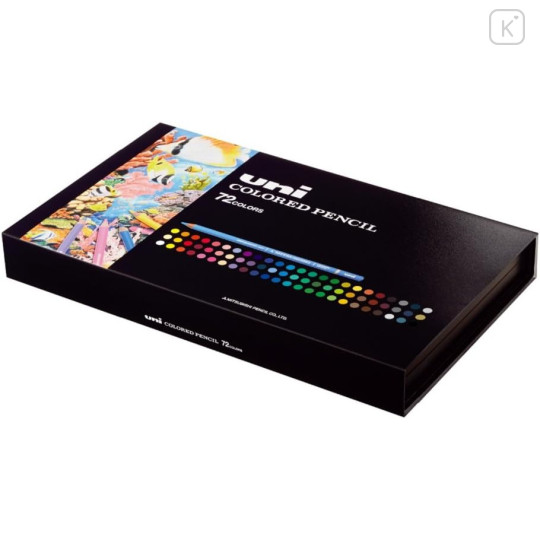 Japan Uni Colored Pencil Set - 72colors - 1