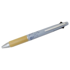 Japan Peanuts Jetstream 4&1 Bamboo Multi Ballpoint Pen + Mechanical Pencil - Snoopy & Charlie Brown