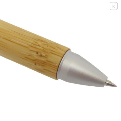 Japan Peanuts Jetstream 4&1 Bamboo Multi Ballpoint Pen + Mechanical Pencil - Snoopy & Charlie Brown - 4
