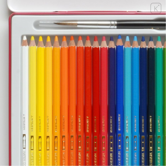 Japan Uni Water Color Pencil Set - 36colors - 3