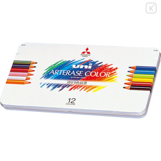 Japan Uni Arterase Color Pencil Set - 12colors - 1