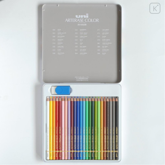 Japan Uni Arterase Color Pencil Set - 24colors - 2