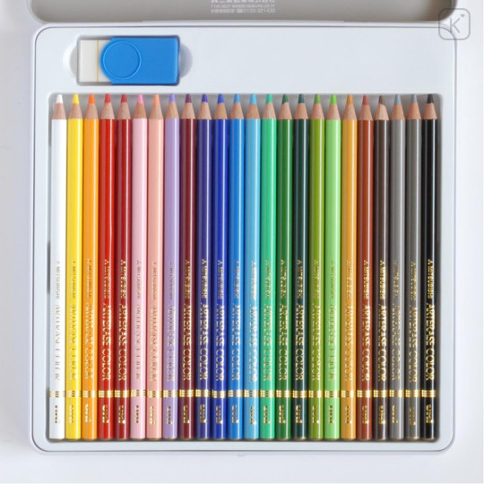Japan Uni Arterase Color Pencil Set - 24colors - 3
