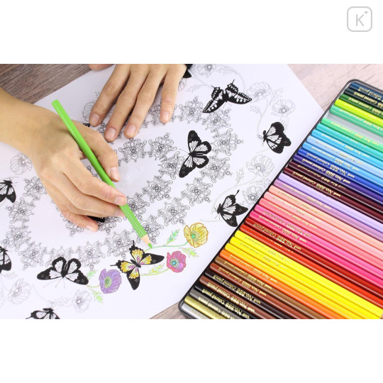 Japan Uni No.888 Colored Pencil Set - 36colors - 5