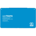 Japan Uni Palette Colored Pencil Set - 12colors Light Blue Case - 1