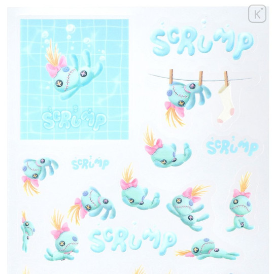 Japan Disney Store Clear Sticker Collection - Scrump - 3