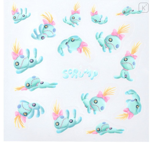Japan Disney Store Clear Sticker Collection - Scrump - 4