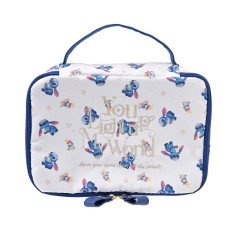 Japan Disney Store Square Pouch - Scrump & Stitch : Stitch Day Collection 2026