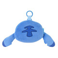 Japan Disney Store Face-shaped Pouch with Carabiner - Stitch - 2