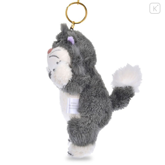 Japan Disney Store Plush Keychain - Cinderella : Cat Lucifer Animal Touch - 2