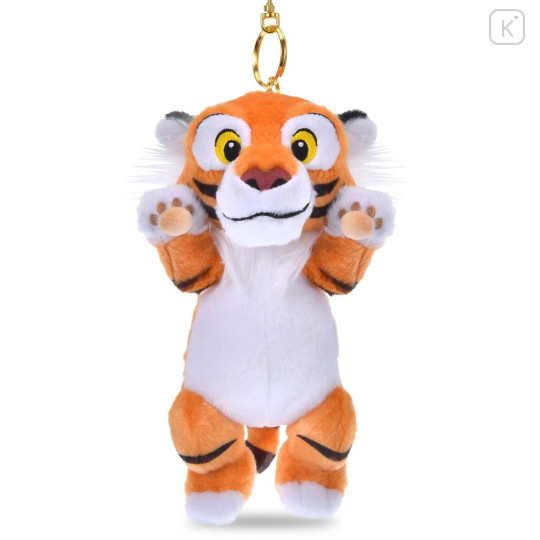 Japan Disney Store Plush Keychain - Aladdin : Tiger Rajah Animal Touch - 1