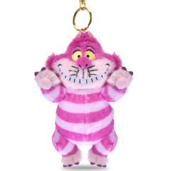 Japan Disney Store Plush Keychain - Cheshire Cat : Animal Touch