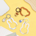 Japan Miffy Multi Ring Plus with Clear Carabiner - Boris : Face - 6