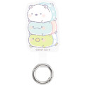 Japan San-X Multi Ring Plus - Sumikko Gurashi : Baby Shiro & Tokge & Penguin? - 1