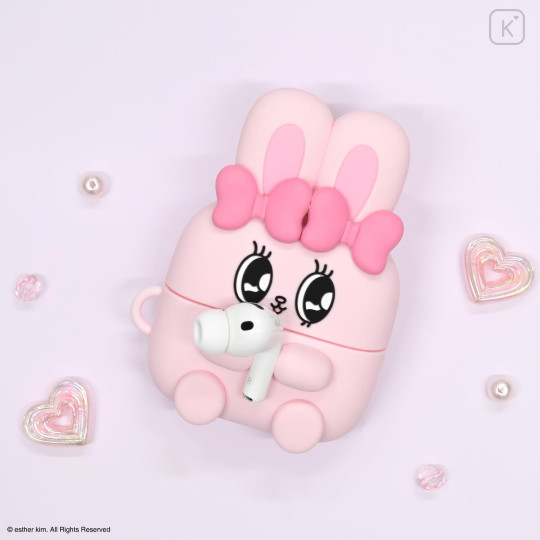 Japan Esther Bunny AirPods Pro 3 Silicone Case - Smile - 7