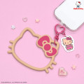 Japan Sanrio Multi Ring Plus with Silicone Bracelet - Hello Kitty : Tan Swimsuit Pink Heart - 6