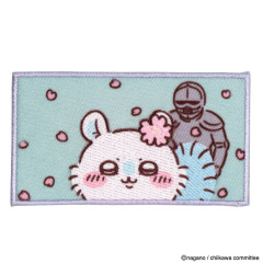 Japan Chiikawa Versatile Iron-On and Sticker Patch - Momonga : Ttitle WP Sakura