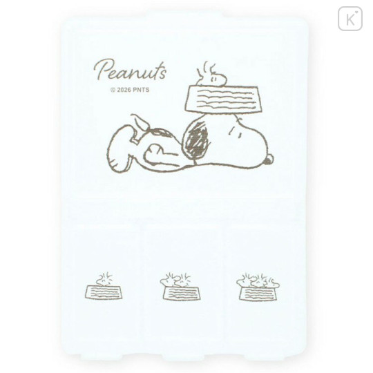 Japan Peanuts Medicine Small Case - Snoopy & Woodstock : Food - 1