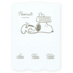 Japan Peanuts Medicine Small Case - Snoopy & Woodstock : Food