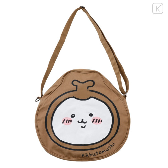 Japan Chiikawa Shoulder Crossbody Bag - Chiikabu : Chiikawa Park Face - 5