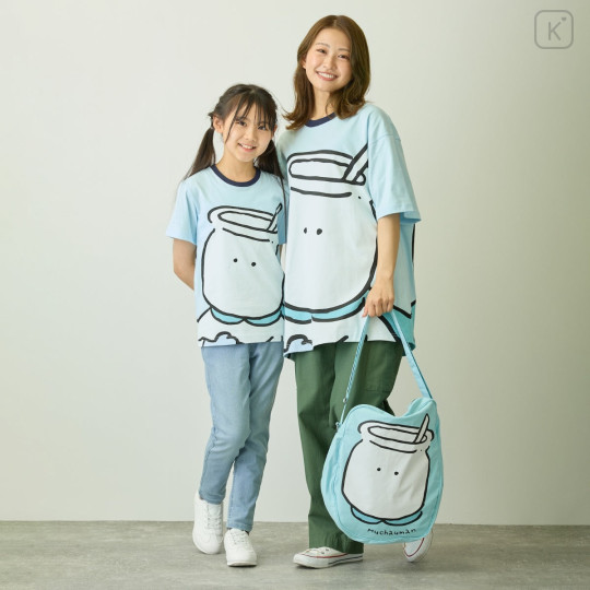 Japan Chiikawa Shoulder Crossbody Bag - Muchauman : Chiikawa Park Face - 2