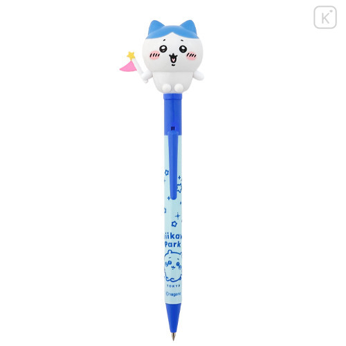 Japan Chiikawa Action Mascot Ballpoint Pen - Hachiware : Chiikawa Park Flag - 2