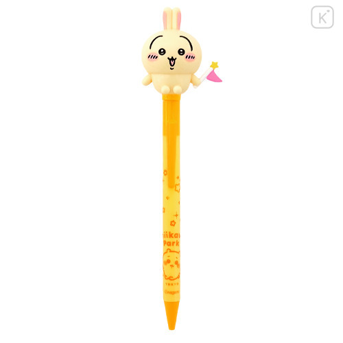 Japan Chiikawa Action Mascot Ballpoint Pen - Usagi : Chiikawa Park Flag - 1