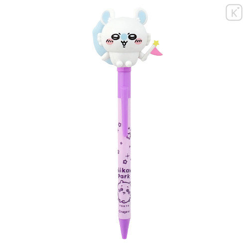 Japan Chiikawa Action Mascot Ballpoint Pen - Momonga : Chiikawa Park Flag - 1