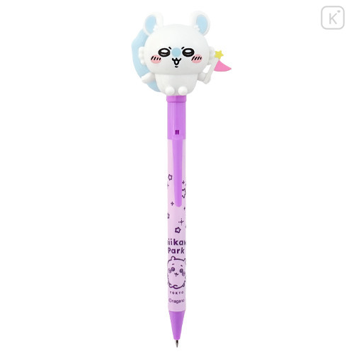 Japan Chiikawa Action Mascot Ballpoint Pen - Momonga : Chiikawa Park Flag - 2