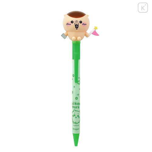 Japan Chiikawa Action Mascot Ballpoint Pen - Kuri Manju : Chiikawa Park Flag - 1