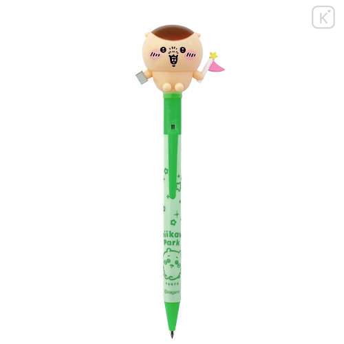 Japan Chiikawa Action Mascot Ballpoint Pen - Kuri Manju : Chiikawa Park Flag - 2