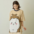 Japan Chiikawa T-shirt (M) - Chiikabu : Chiikawa Park Beige Brown - 3