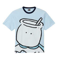 Japan Chiikawa T-shirt (S) - Chiikawa : Chiikawa Park Muchauman Blue